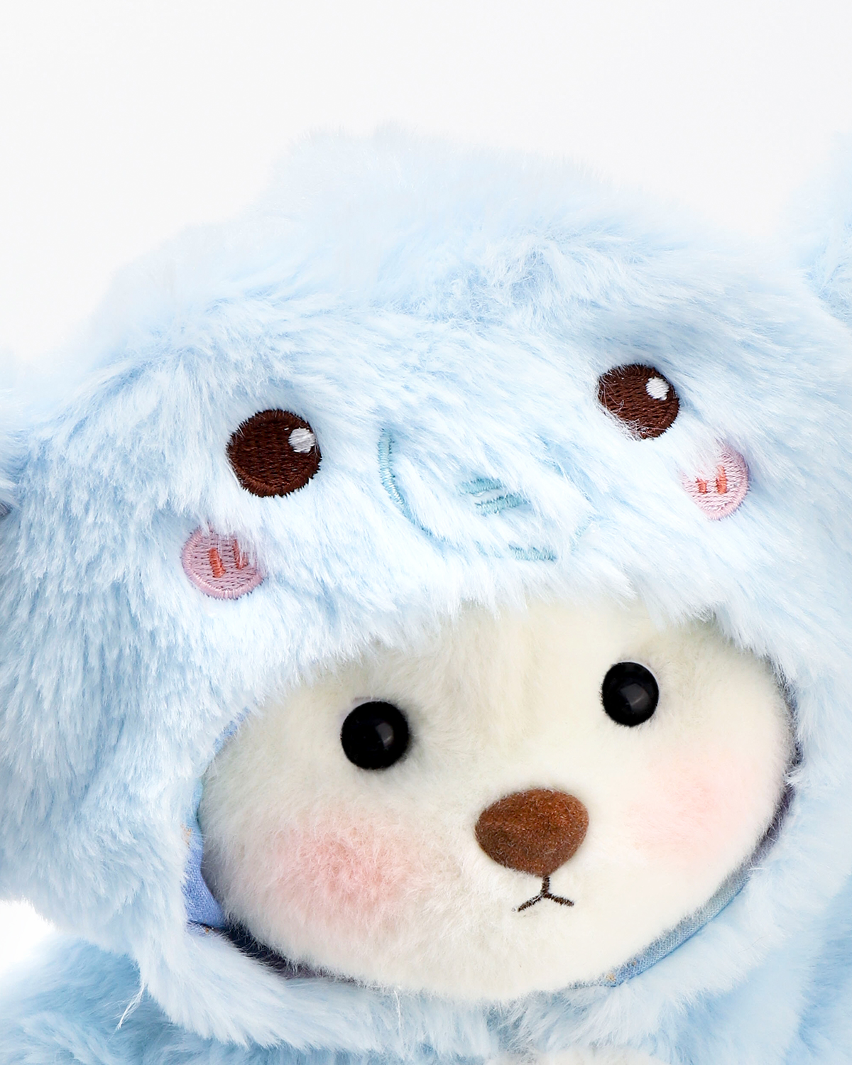 Getahug Sky Blue Elephant Bear | Handmade Jointed Stuffed Animal Gift