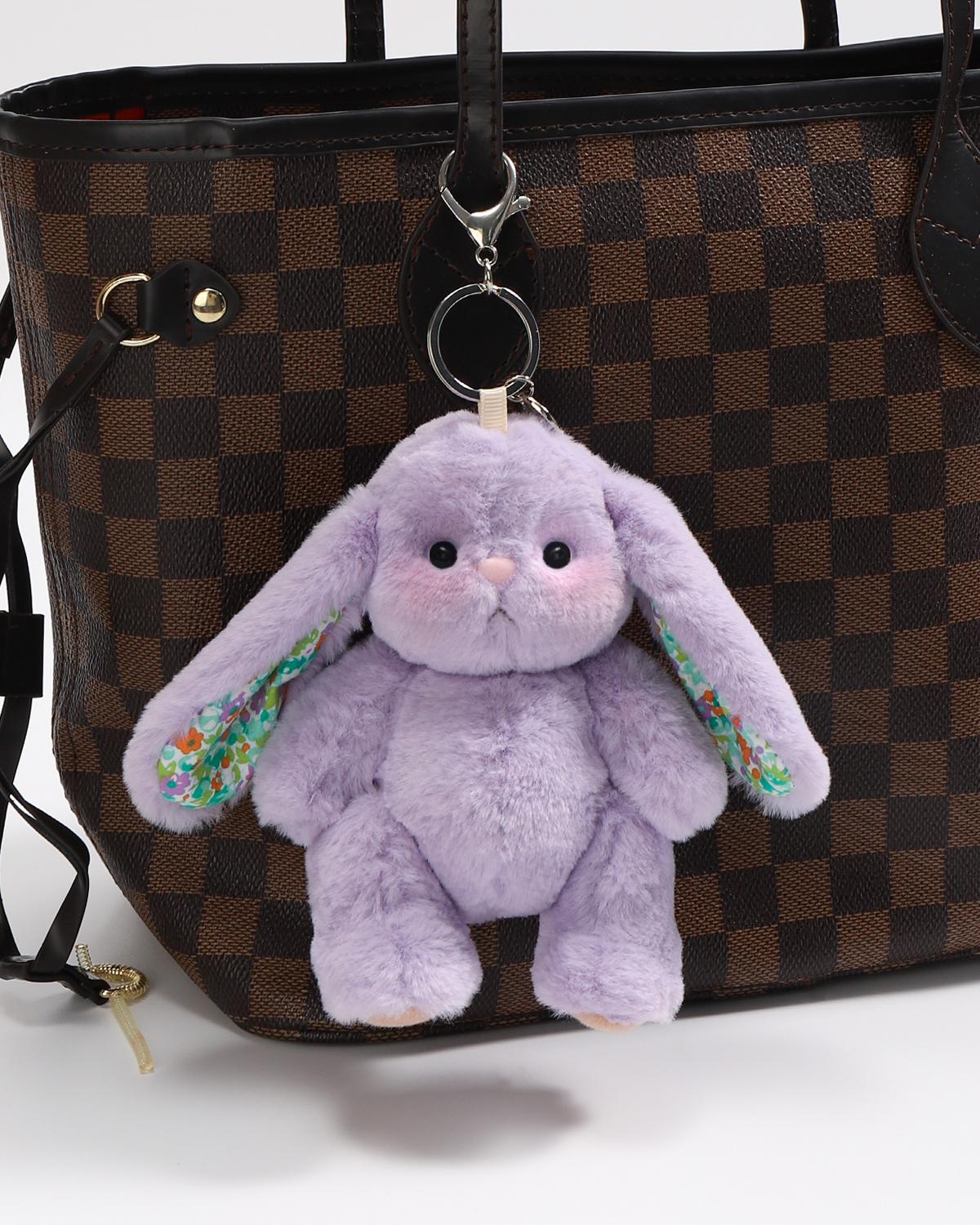 Getahug Rainbow Bloom Mini Bunny Blind Box | 5.9 Inches Plush Bag Charm Keychains Gift