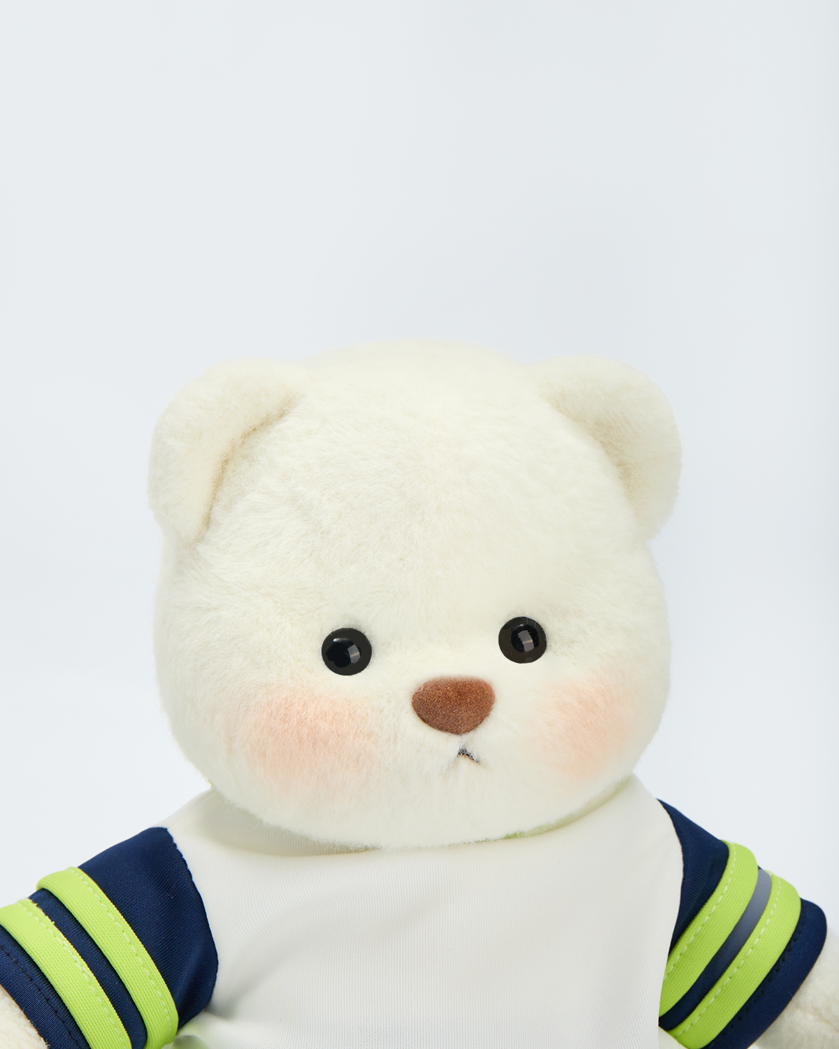 Getahug White T-shirt Bear | Handmade Jointed Teddy Bear Gift