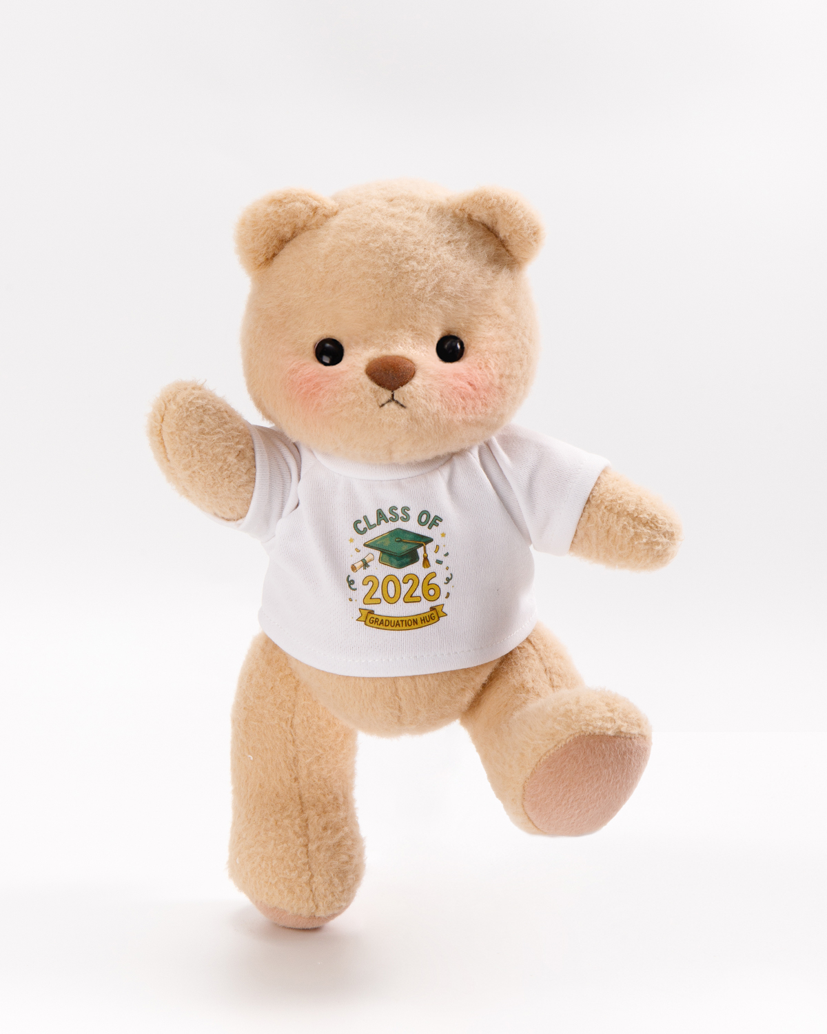 Getahug Class of 2026 Graduation Bear | Handmade Jointed Teddy Bear Stuffed Animal Gift