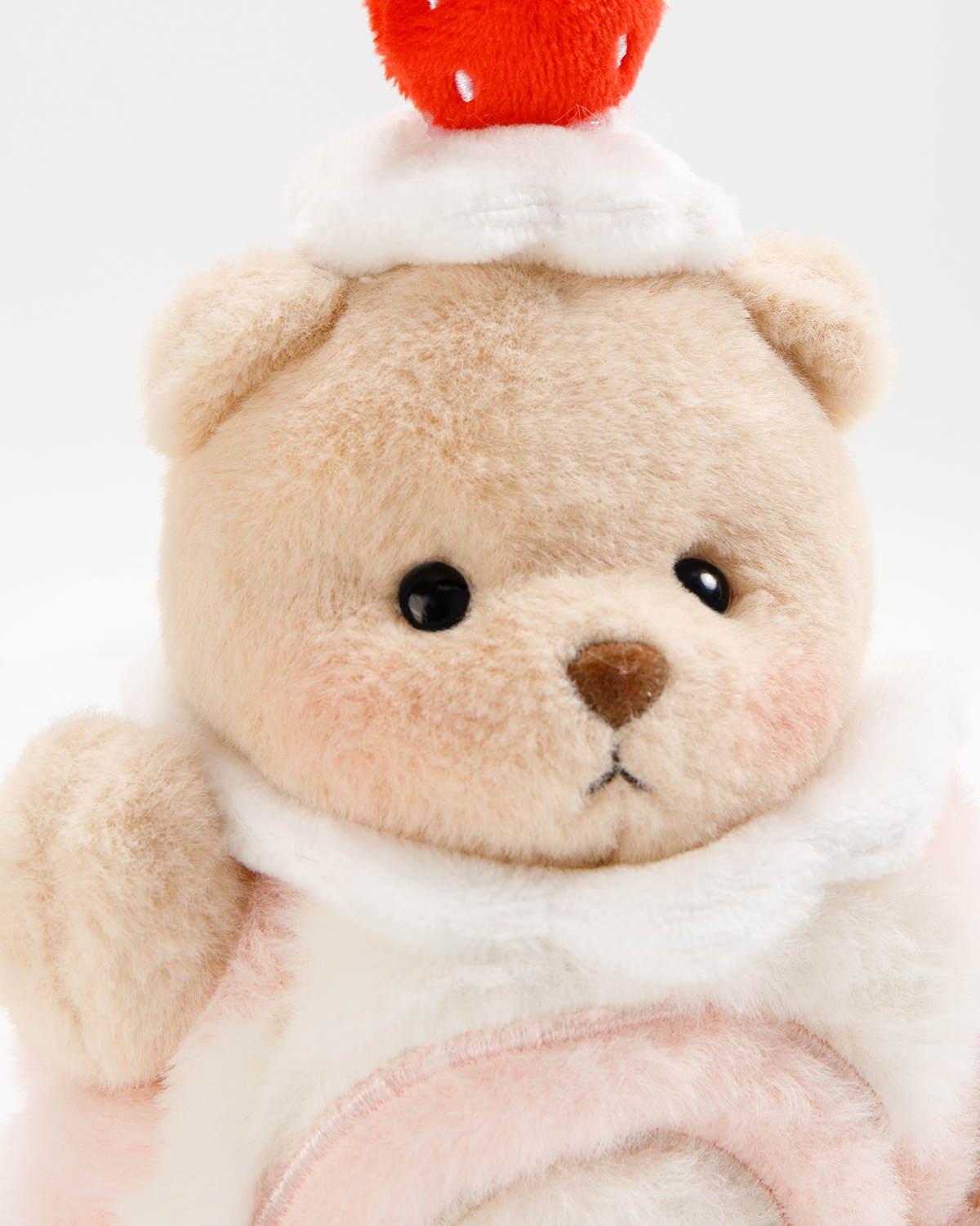 Getahug Swiss Roll Mini Bear Keychain | 5.9 Inches Plush Bag Charm Stu