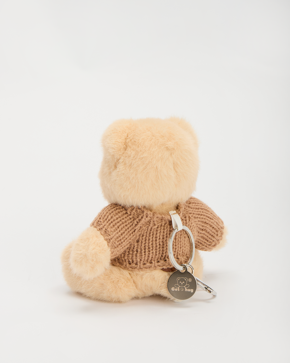 Getahug 5.9 Inches Brown Sweater Brown Mini Bear Pendant Keychain Gift