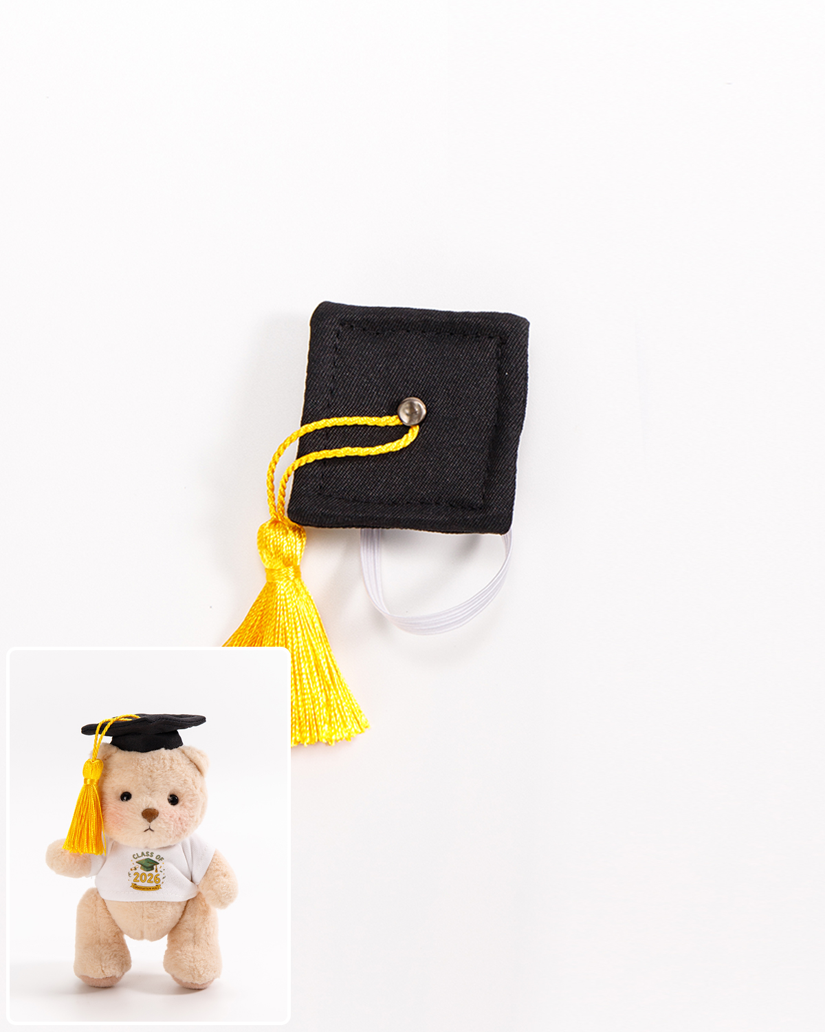 Graduation Cap (Cap Only) | Accessories Suitable for 5.9 Inches Stuffed Animals