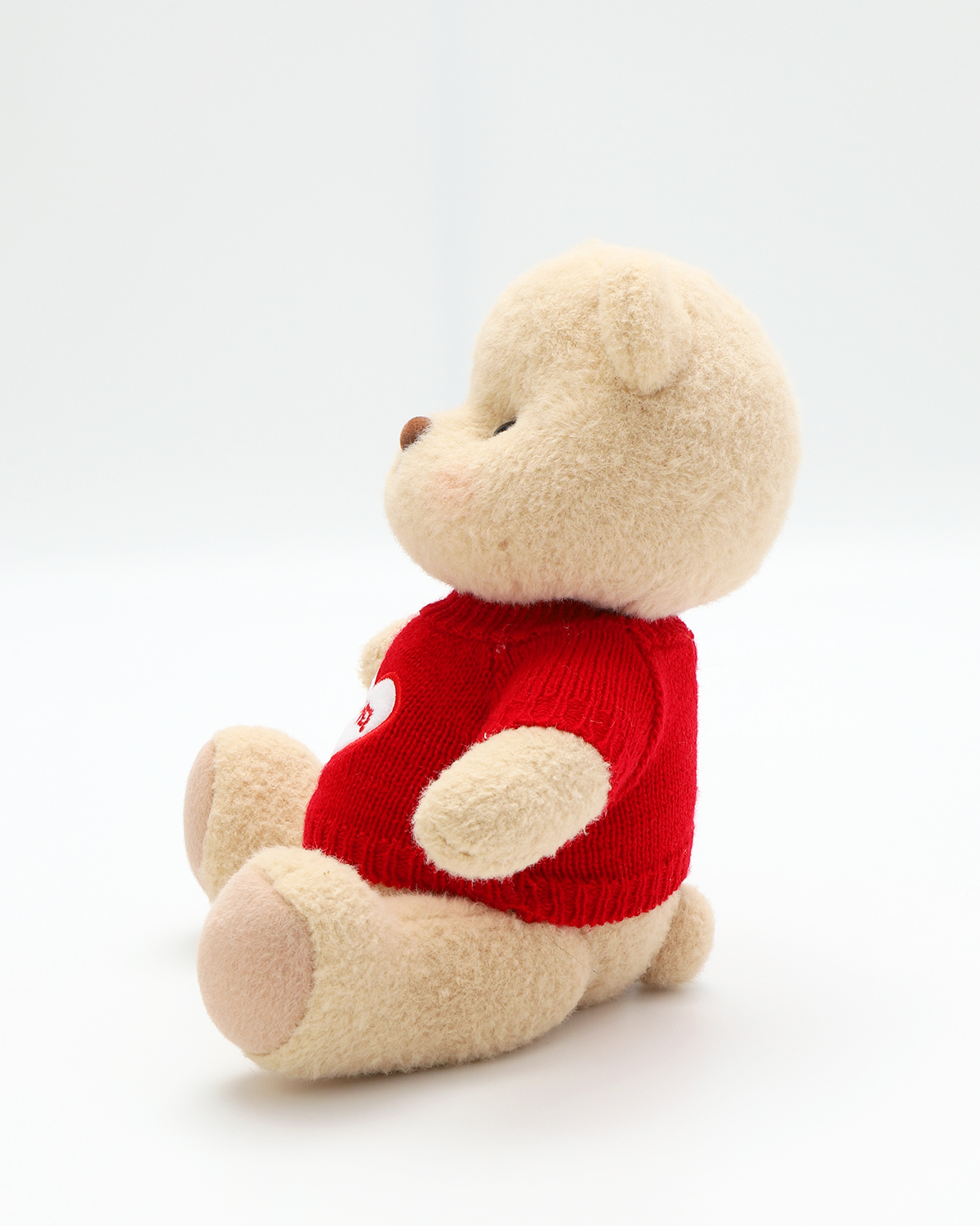 Getahug Red Love Sweater Bear | Handmade Jointed Stuffed Animal Gift