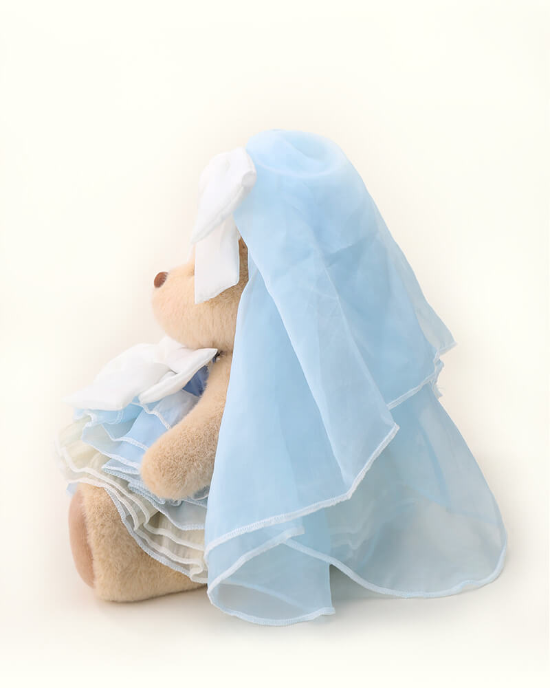 Getahug The Blue Ocean Heart Bear | Handmade Jointed Teddy Bear Gift