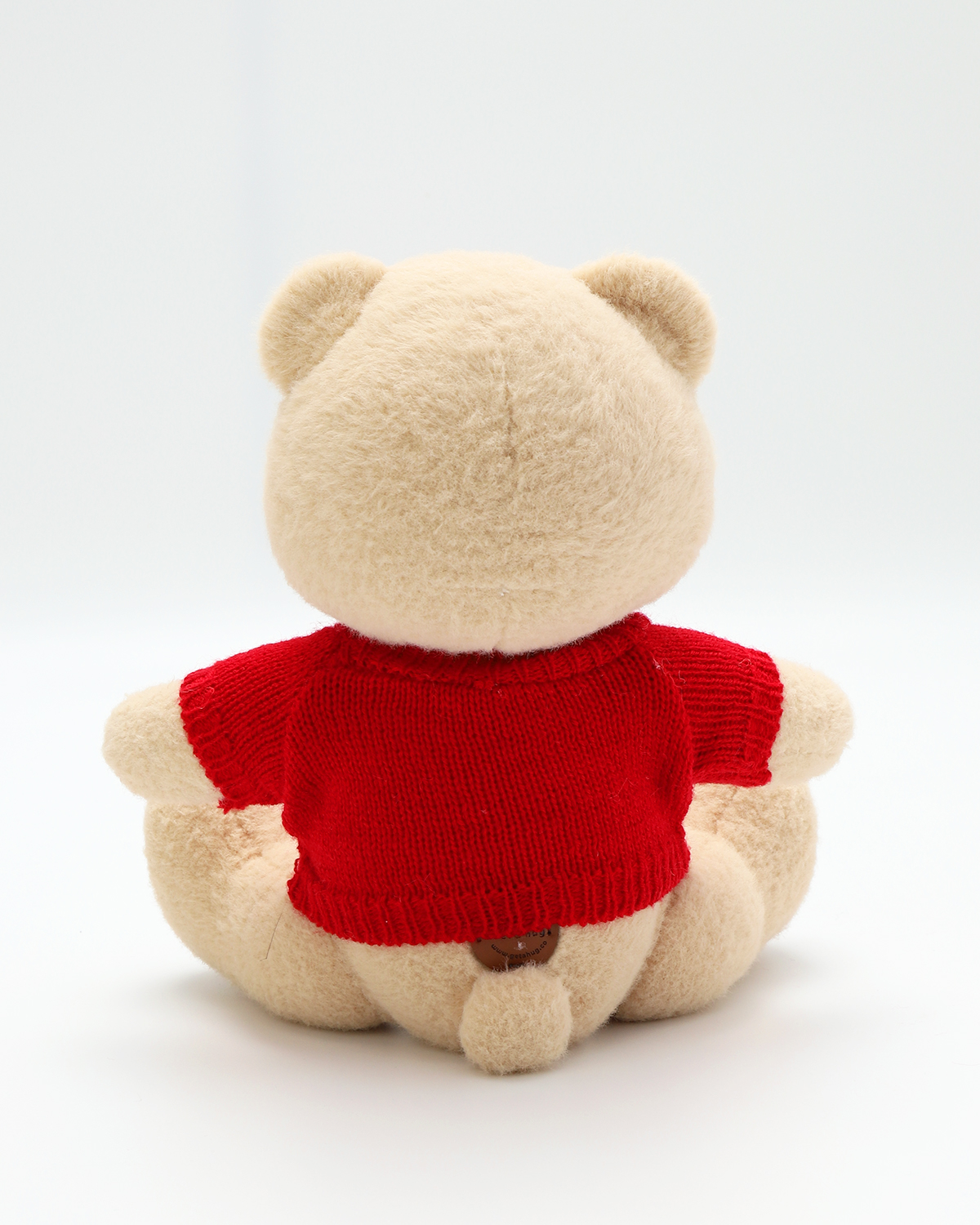 Getahug Red Love Sweater Bear | Handmade Jointed Stuffed Animal Gift