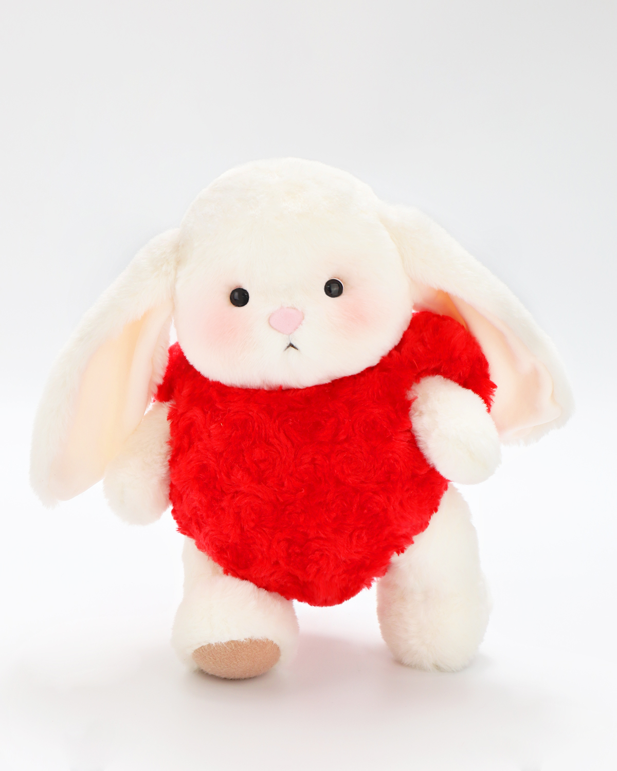 Getahug❤️Love Heart Bunny | Handmade Jointed Stuffed Animal Valentine's Day Gift