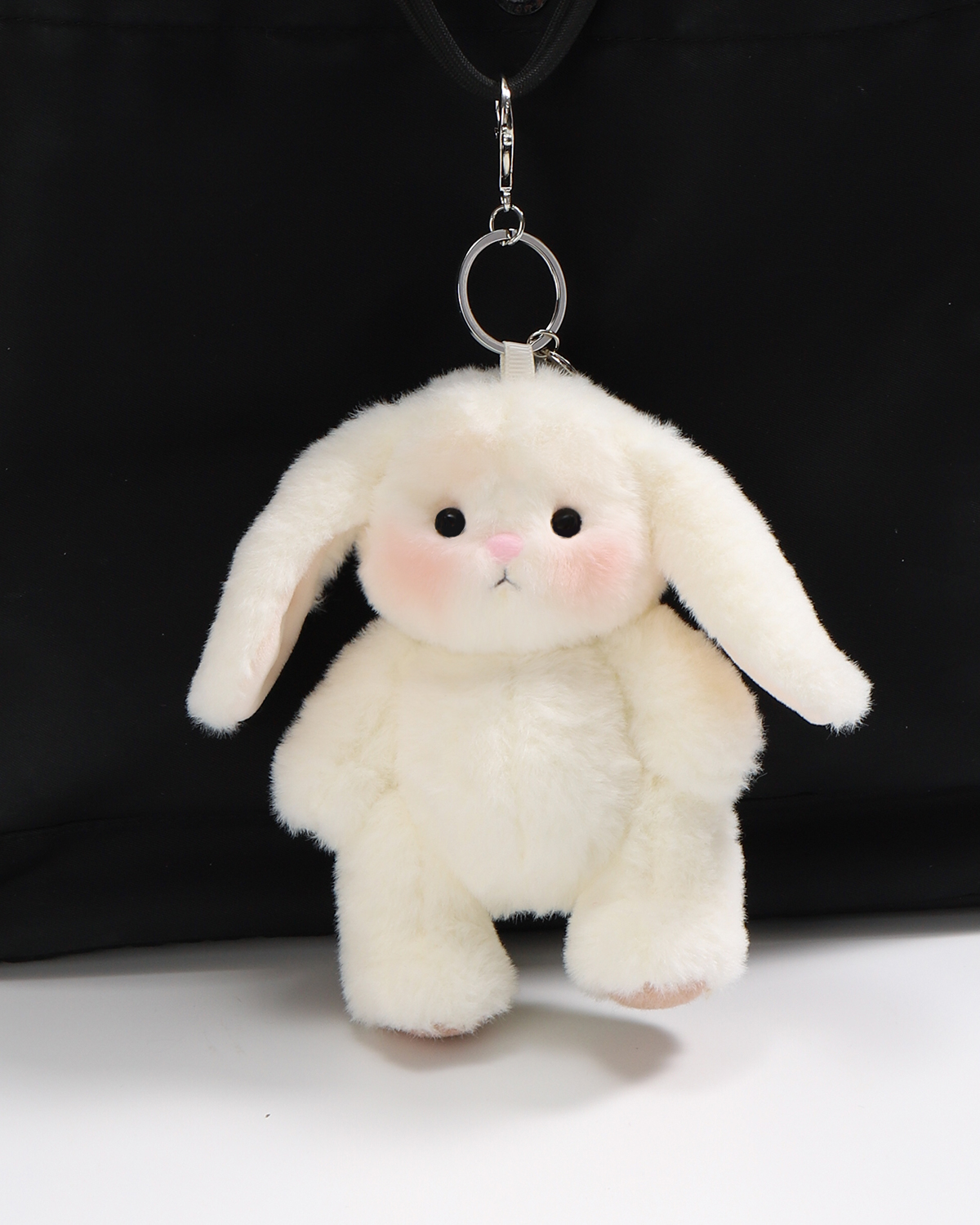 Getahug Sunny Angel Mini Bunny Bag Charm | 5.9 Inches Soft Plush Keychains Gift