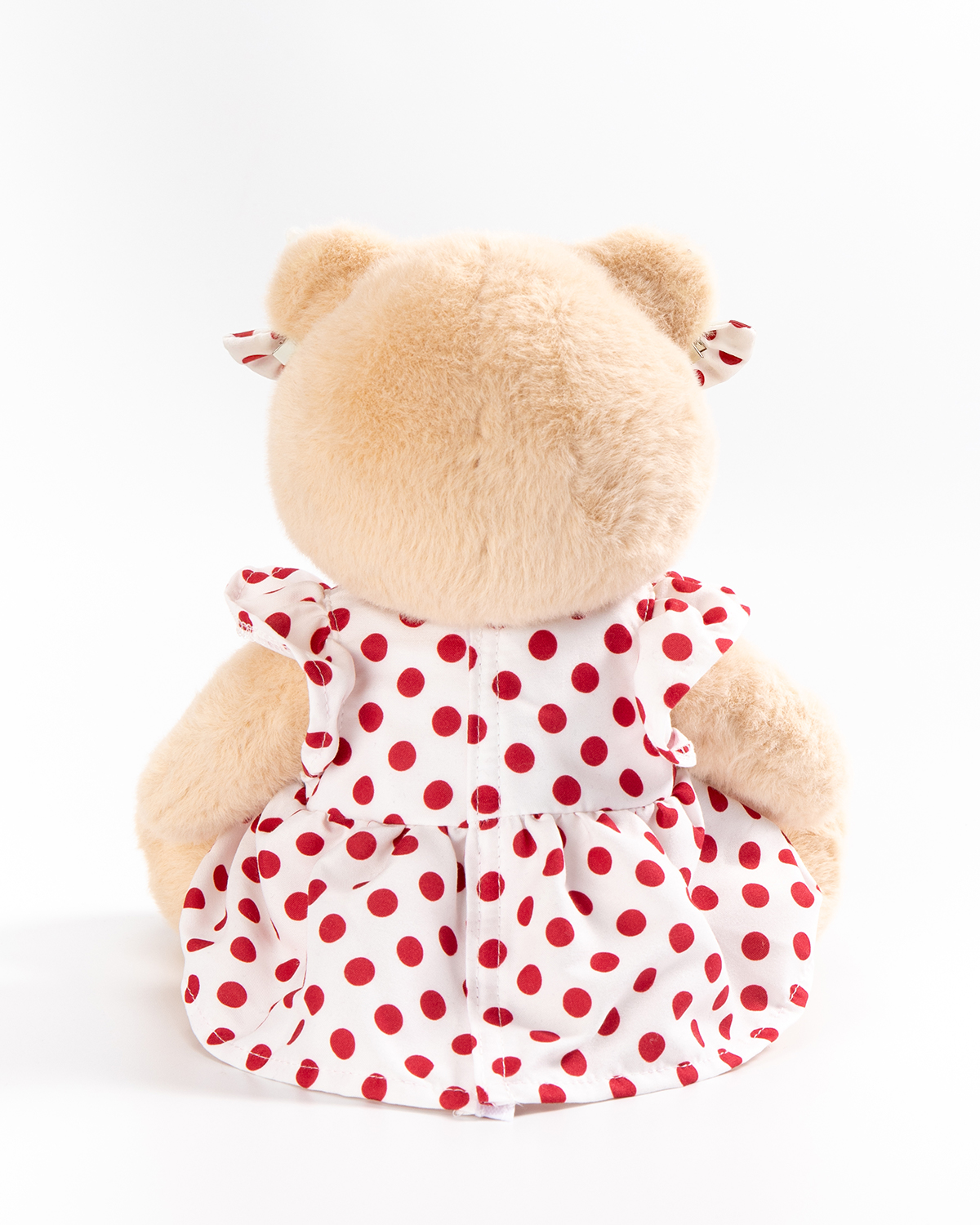 Getahug Sunny Polka Dot Dress Bear | Handmade Jointed Teddy Bear Stuffed Animal Gift