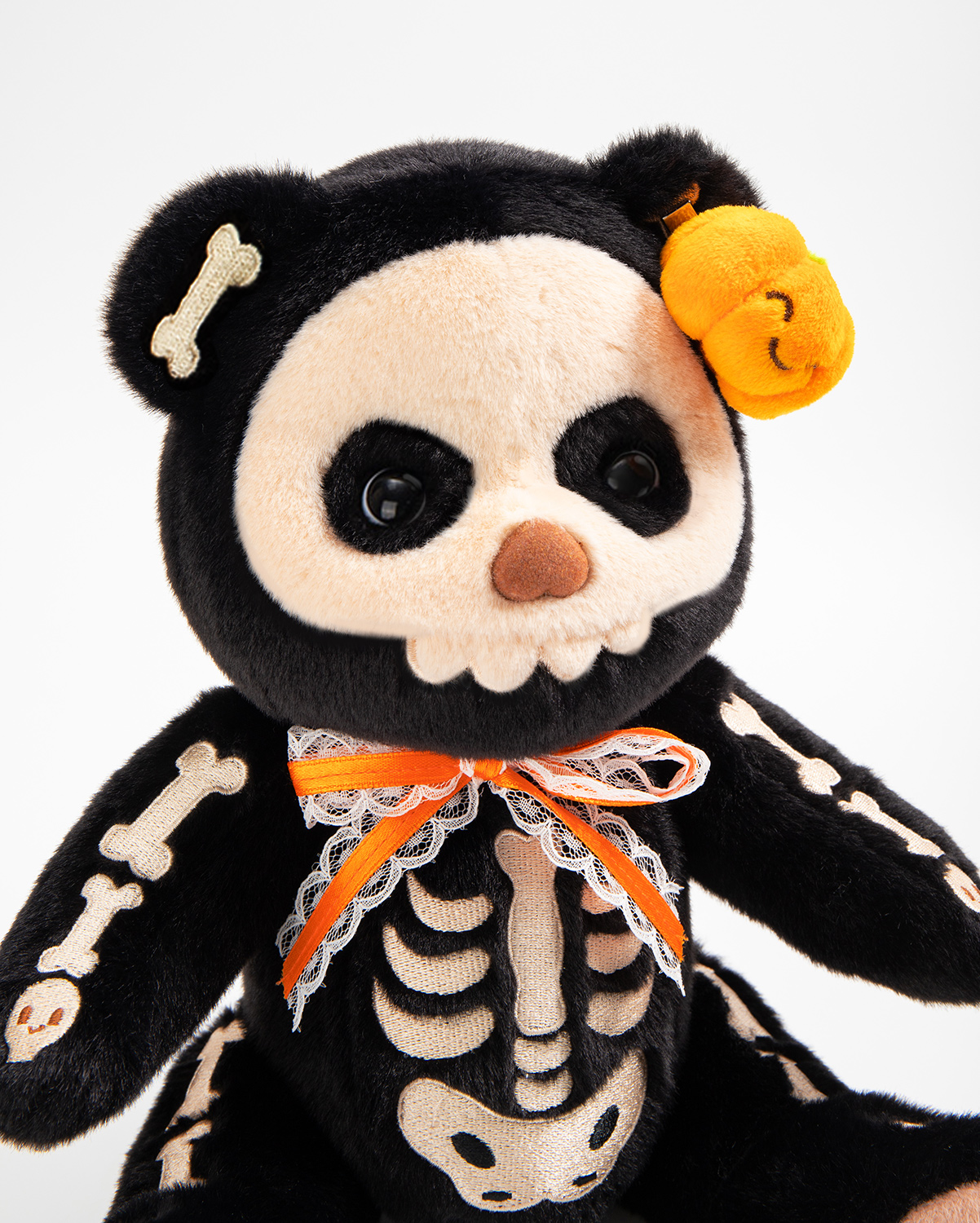 Getahug Halloween Skeleton Teddy Bear | Halloween Limited Edition Handmade Jointed Stuffed Animal Gift (Pre-sale)
