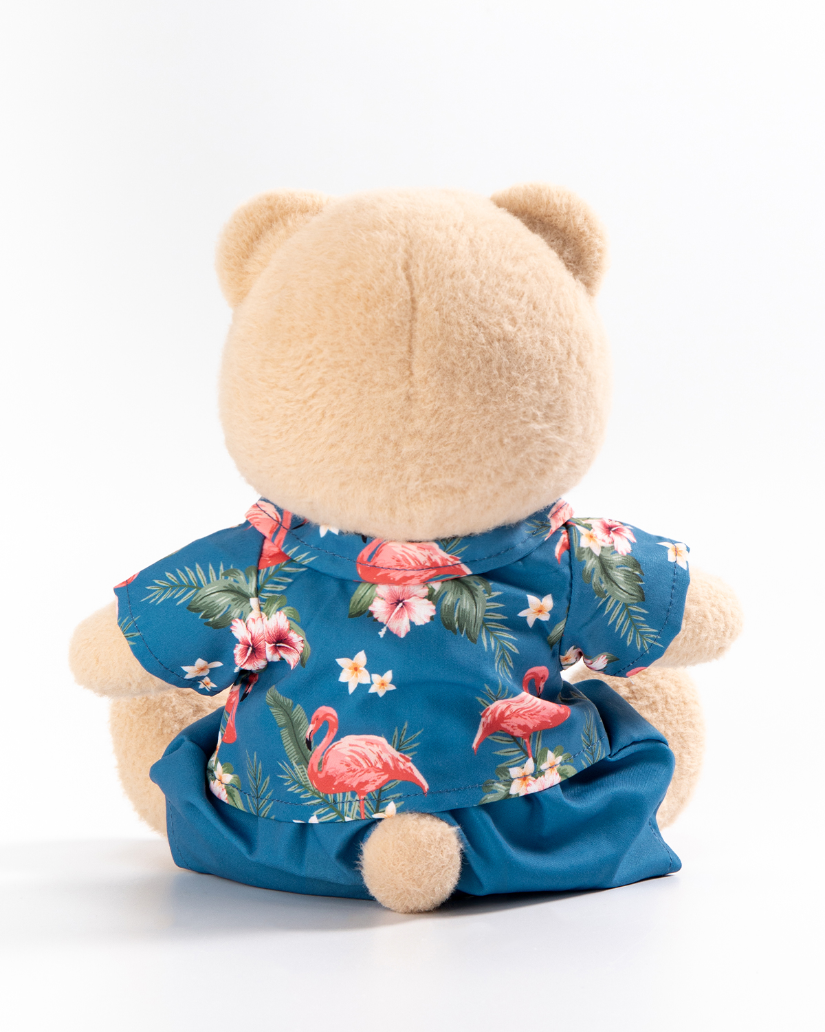 Getahug🦩Tropical Flamingo Shirt Bear | Handmade Jointed Teddy Bear Stuffed Animal Gift