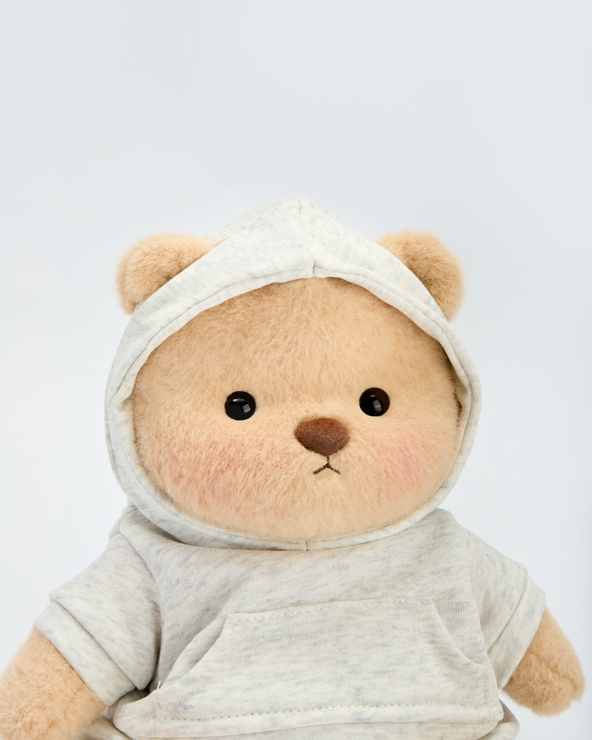 Getahug Grey Hoodie Bear | Handmade Jointed Teddy Bear Gift