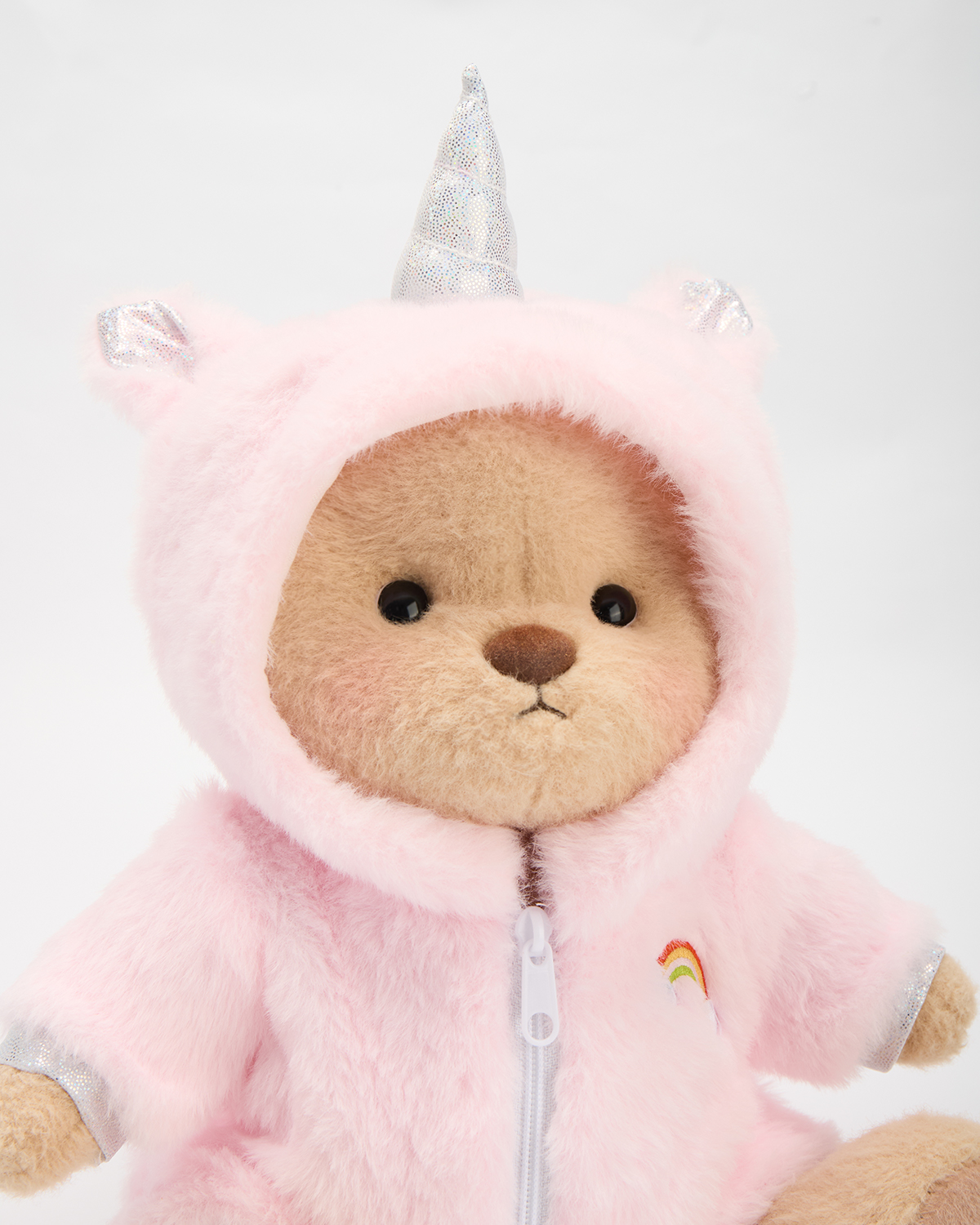 Getahug Pink Unicorn Bear | Handmade Jointed Stuffed Animal Gift
