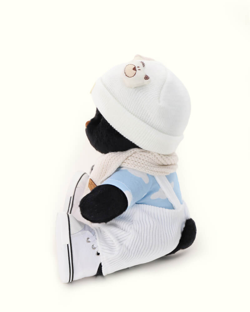 Getahug The Cool Black Bear | Handmade Jointed Teddy Bear Gift