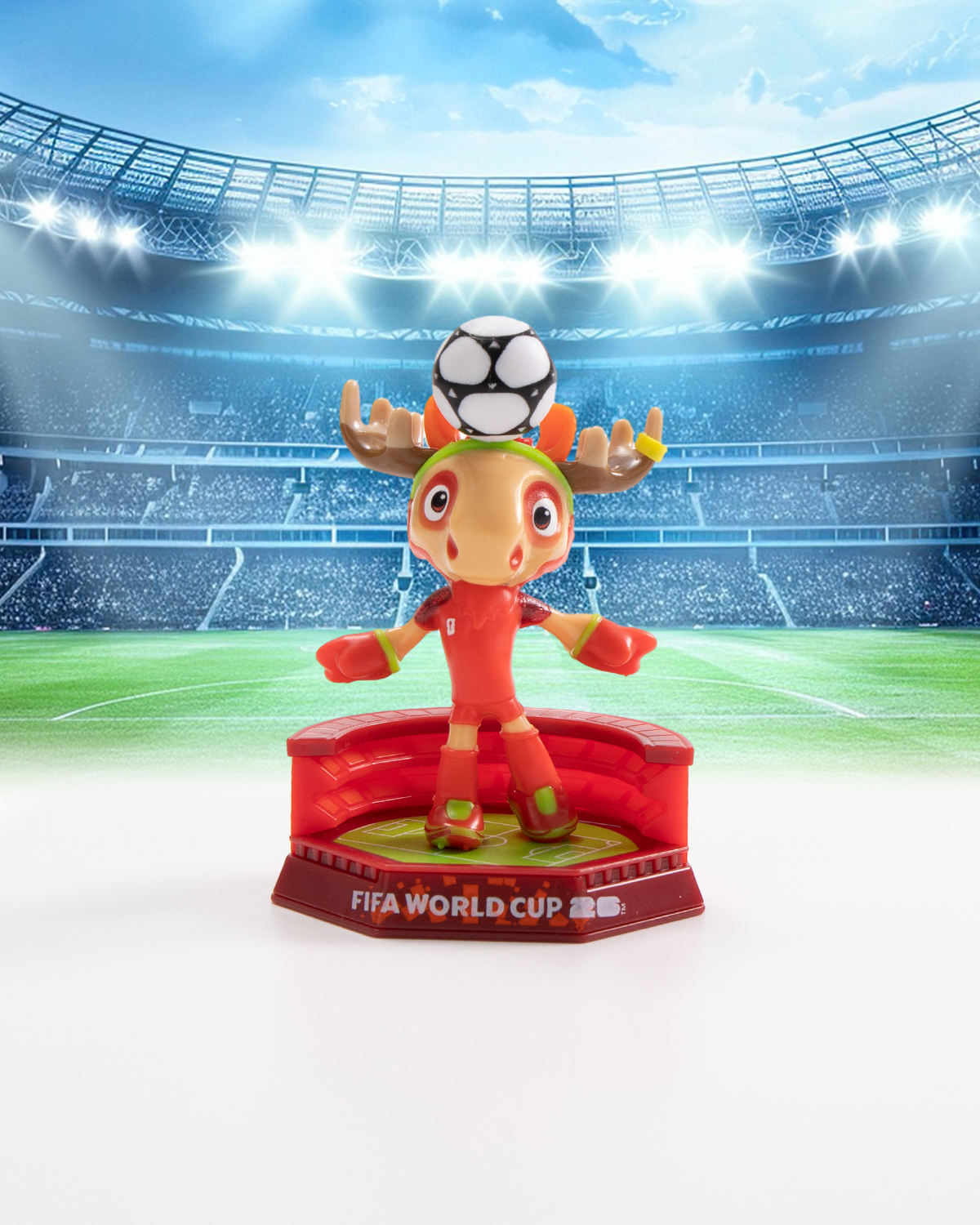 FIFA World Cup 2026 Official Mascot Figurine Set | Premium Acrylic Display Collectible Gift for Soccer Fans