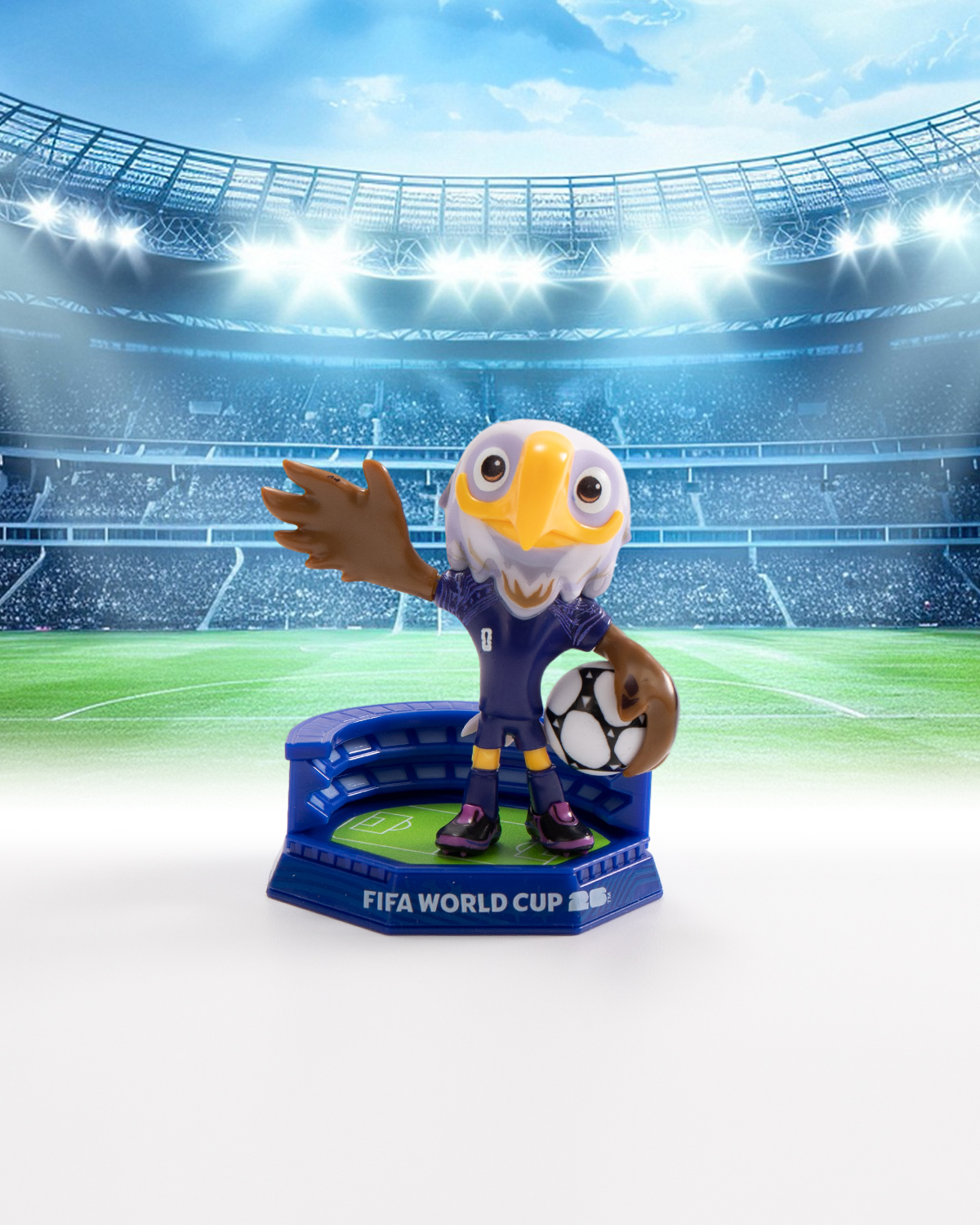 FIFA World Cup 2026 Official Mascot Figurine Set | Premium Acrylic Display Collectible Gift for Soccer Fans