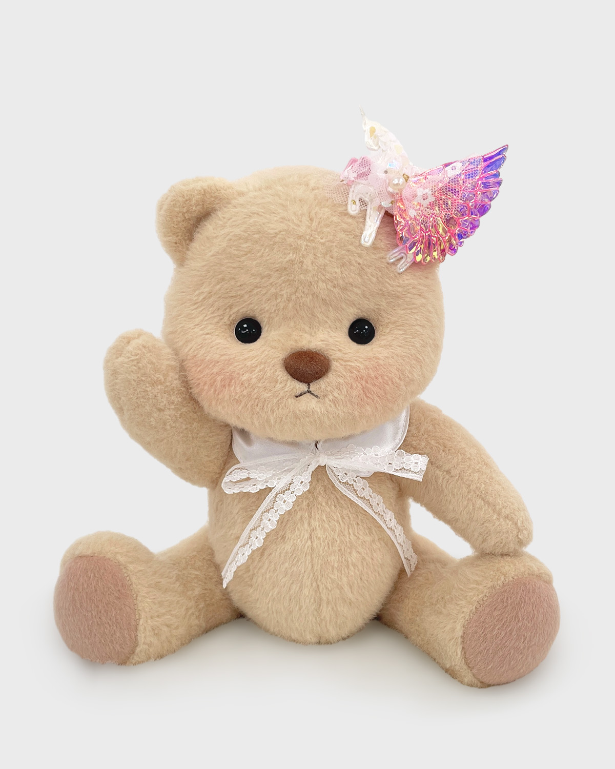 Shiny Unicorn Pearl Clip | Teddy Bear Clothes