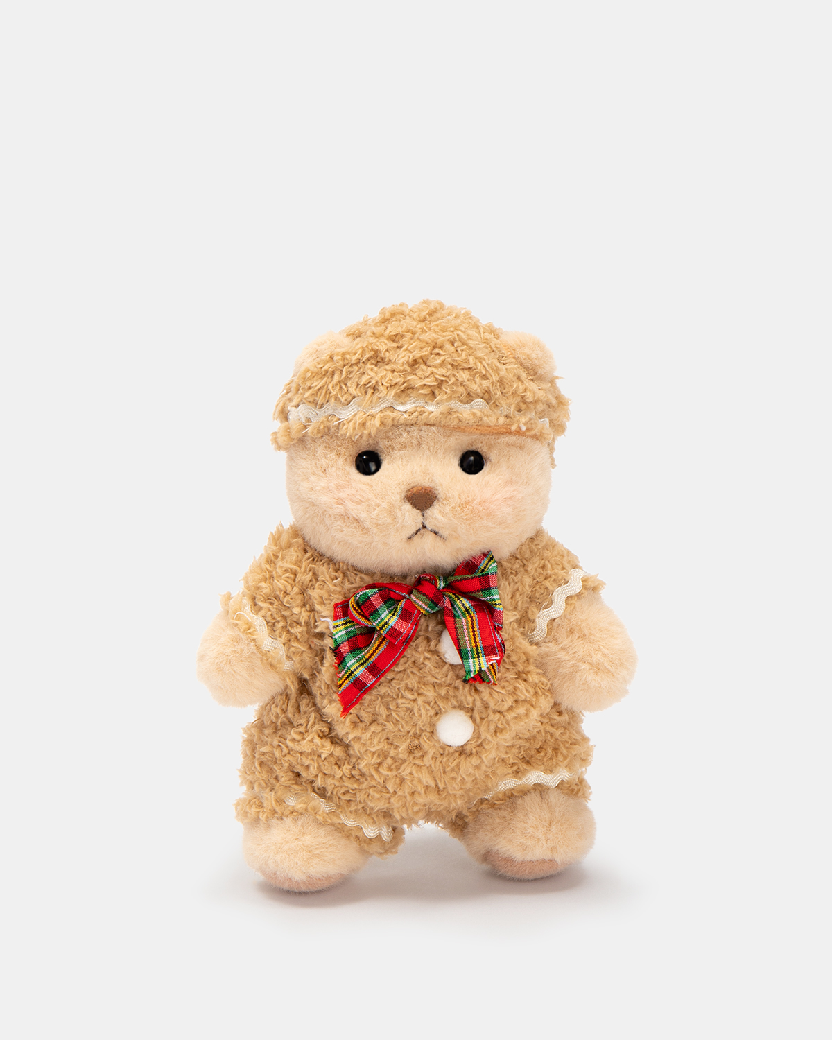 Getahug Gingerbread Man Mini Bear | 5.9 Inches Stuffed Animal Bag Charm Keychains Christmas Gift