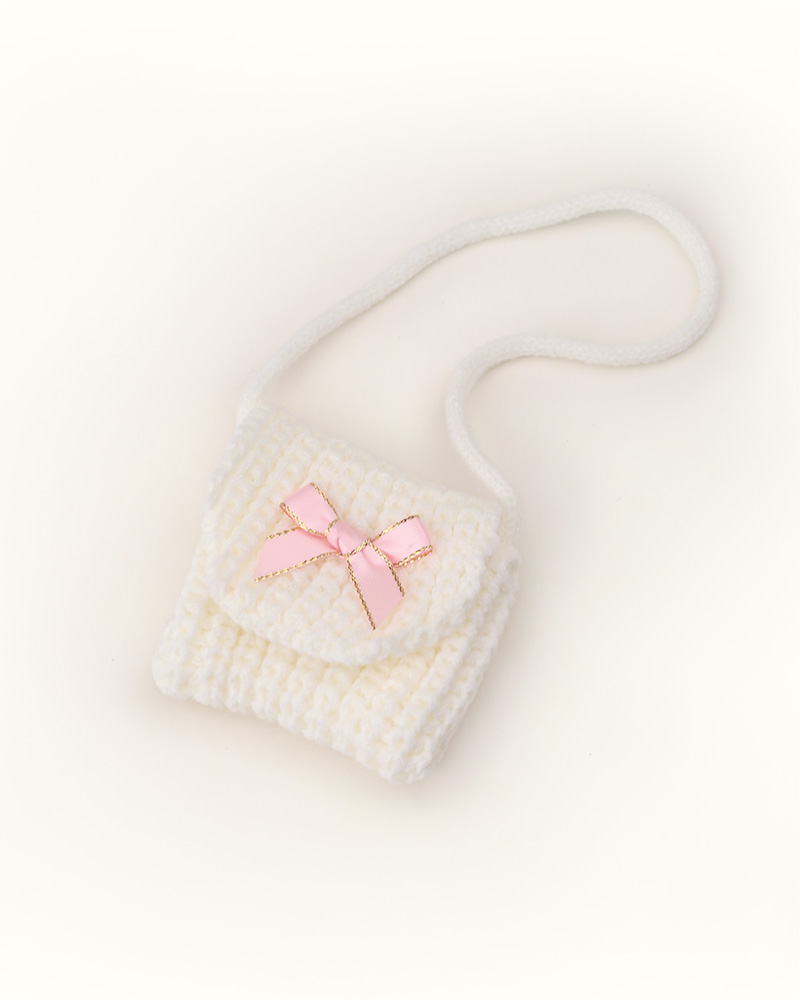 Pink Bow Bag | Teddy Bear Clothes