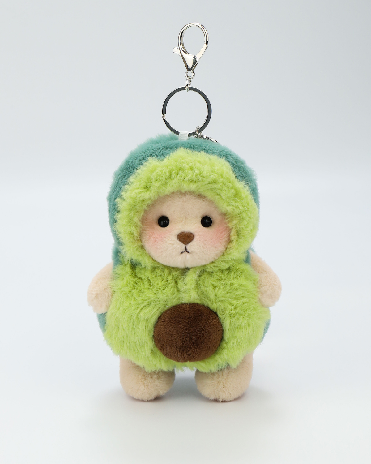 K's Bear Aagthe ぬいぐるみ 2010年12月 Getahug🥑Avocado Mini Bear | 5.9 Inches Plush Bag Charm Stuffed Animal