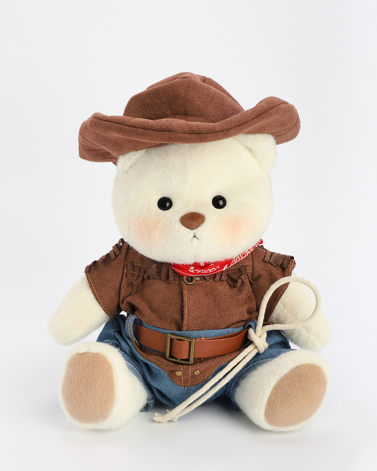 Getahug Cool Cowboy Bear | Handmade Jointed Teddy Bear Gift