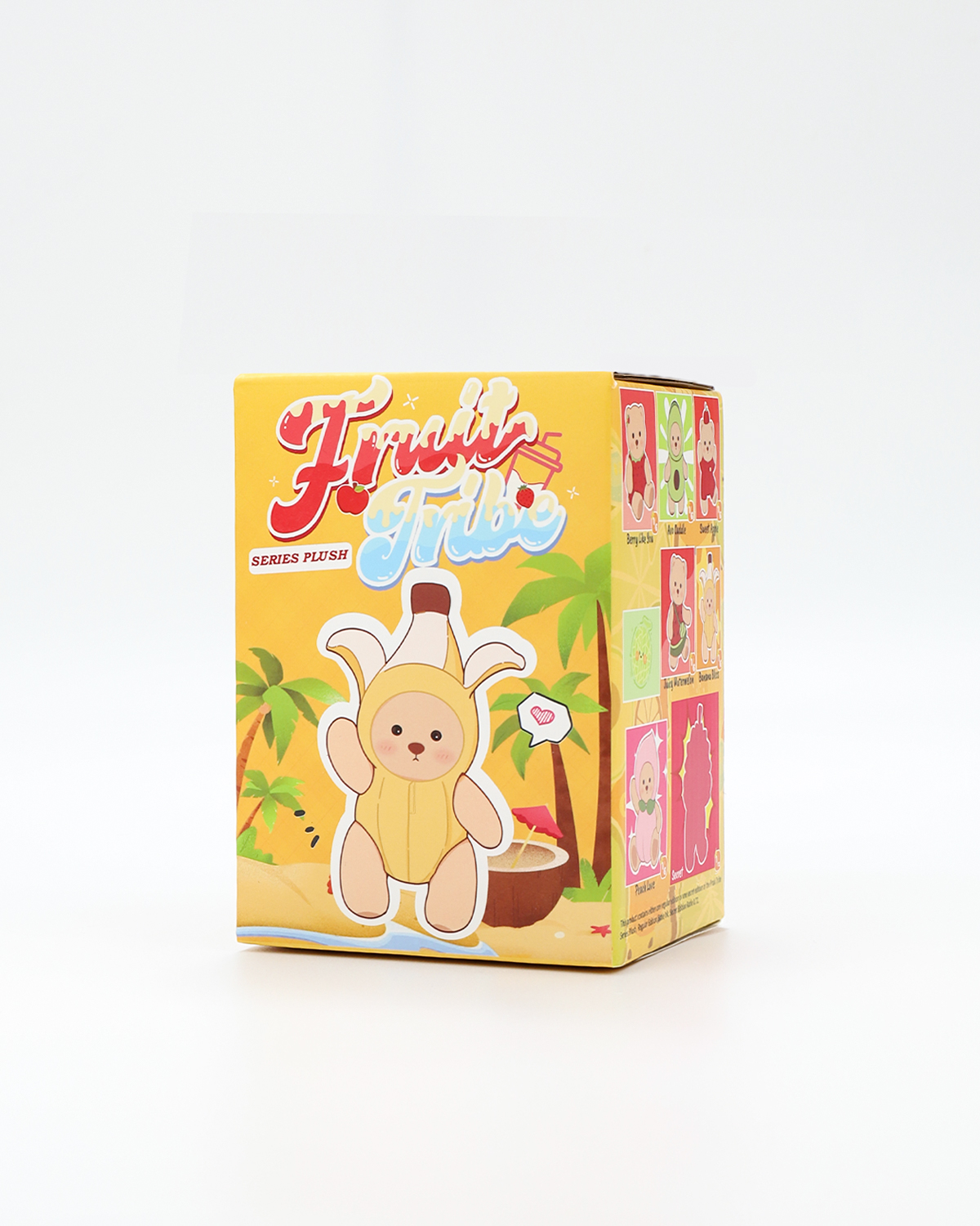 Getahug Fruit Tribe Series Mini Bear Blind Box | 5.9 Inches Plush Bag Charm Keychains Gift