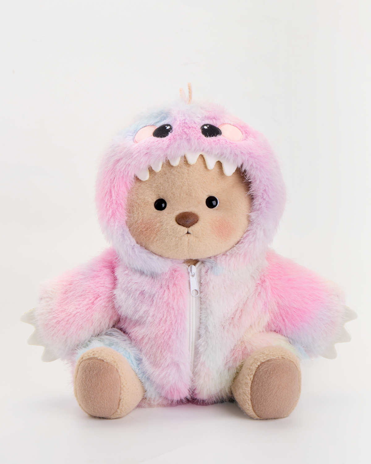Getahug Rainbow Dino Bear | Handmade Jointed Teddy Bear Gift