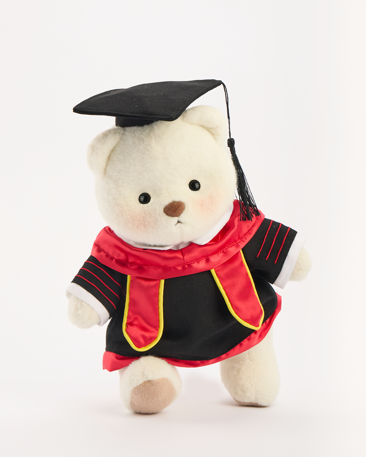 Getahug Graduation Cap and Gown Uniform Bear | Handmade Jointed Teddy Bear Gift