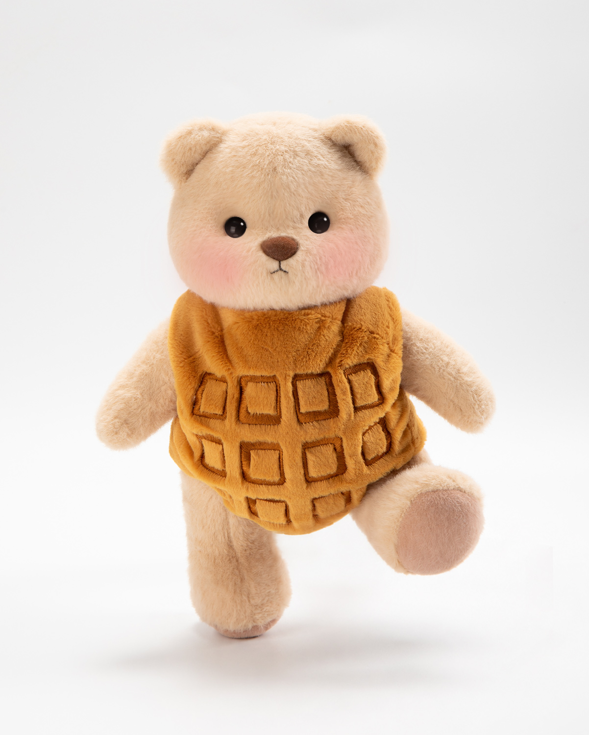 Getahug Waffle Bear | Handmade Jointed Teddy Bear Stuffed Animal Gift