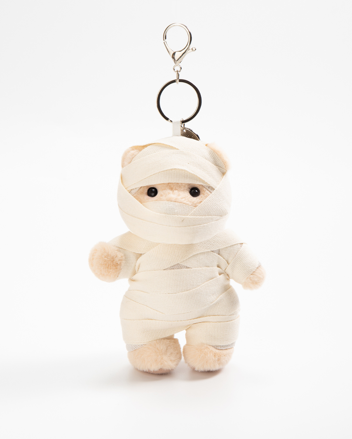 Getahug Halloween Mummy Mini Bear Keychain | Halloween Limited Edition 5.9 Inches Plush Animal Gift