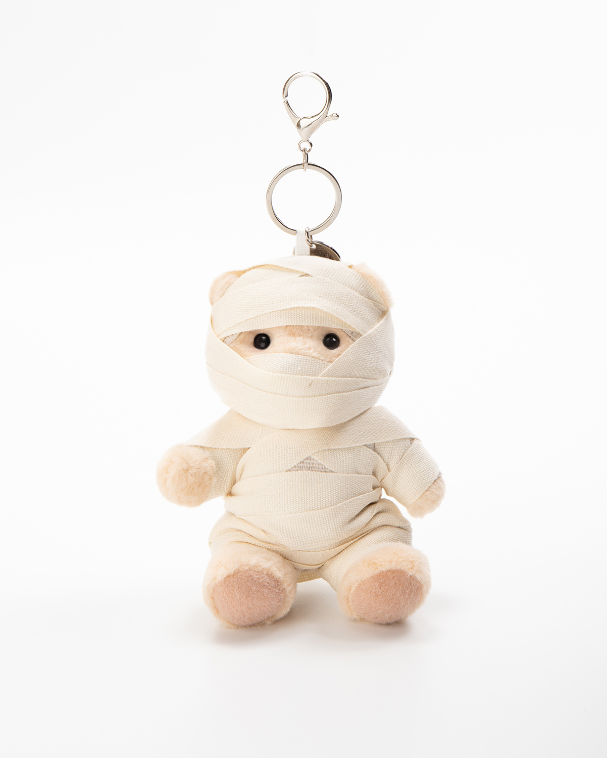 Getahug Halloween Mummy Mini Bear Keychain | Halloween Limited Edition 5.9 Inches Plush Animal Gift