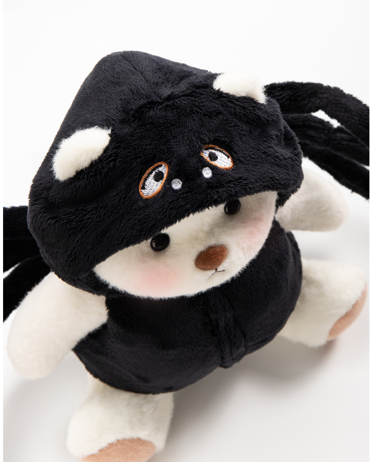 Getahug Halloween Black Spider Bear | Handmade Jointed Teddy Bear Stuffed Animal Gift