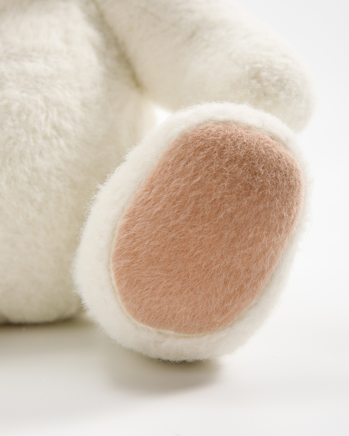Getahug Winter The White Jointed Teddy Bear | Handmade Stuffed Animal Gift