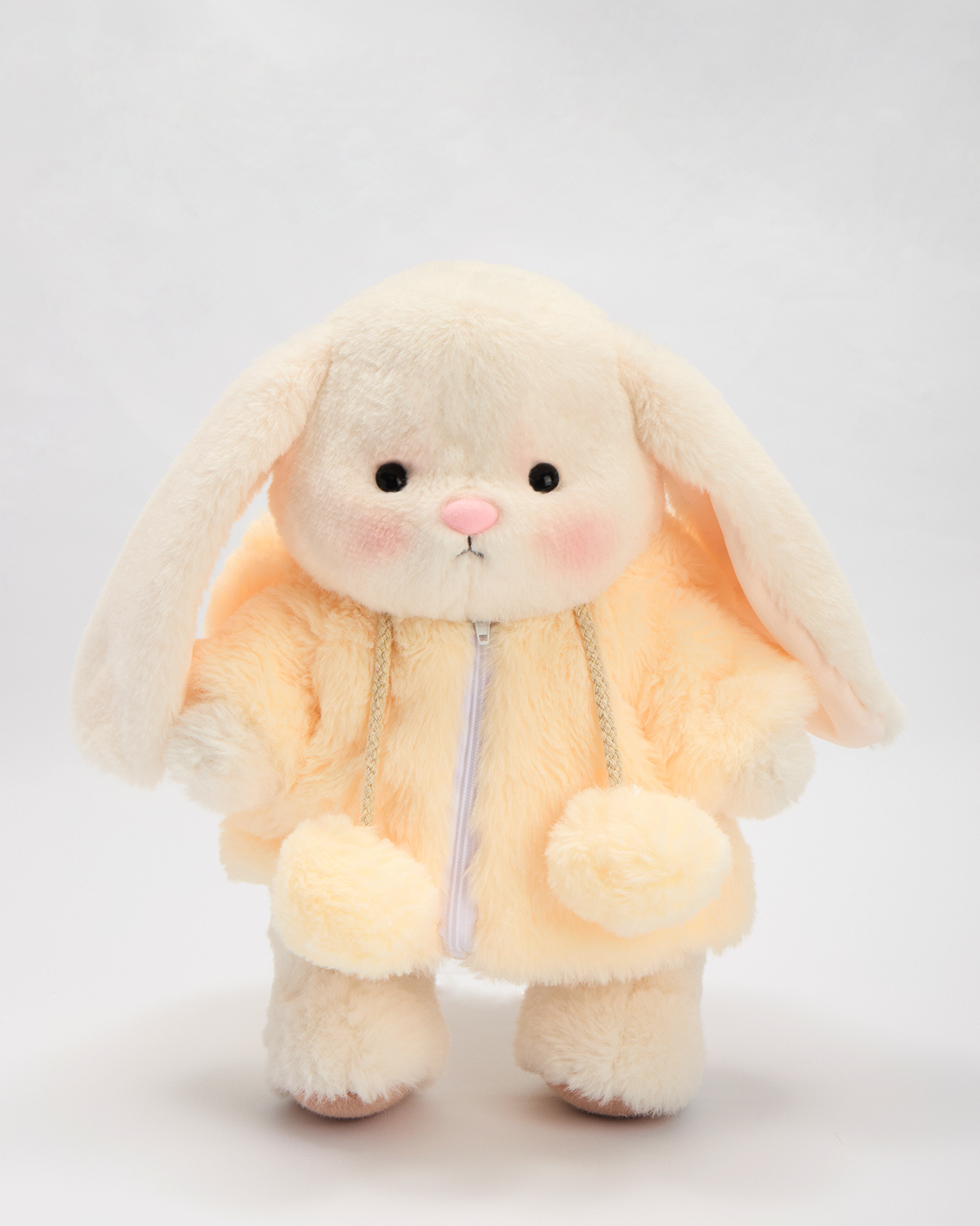Getahug Furry Yellow Onesie Bunny | Handmade Jointed Stuffed Animal Gift (Pre-sale)