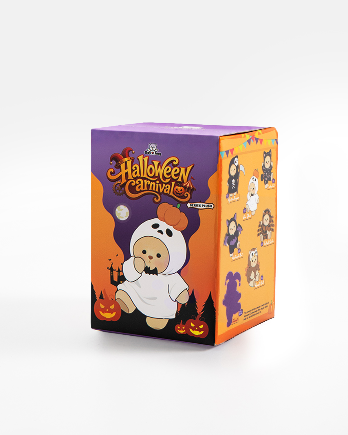 Getahug Halloween Carnival Series Mini Bear Plush Blind Box | 5.9 Inches Pendant Keychain Bag Charm Gift (Pre-sale)