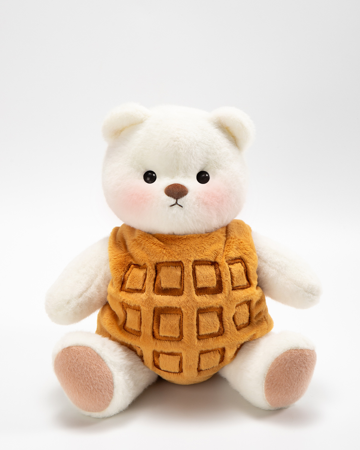 Getahug Waffle Bear | Handmade Jointed Teddy Bear Stuffed Animal Gift