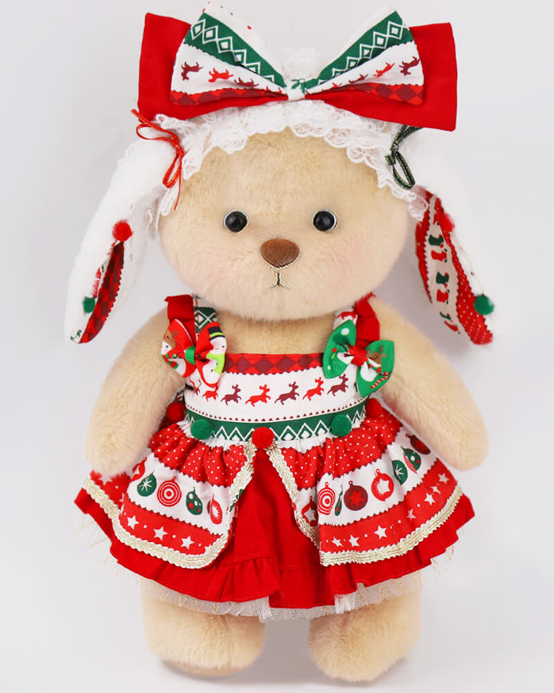 Christmas Bunny  Getahug Bear| Handmade Christmas Gifts-Getahug