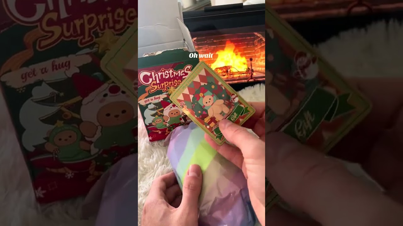 Getahug Christmas Series Mini Bear Blind Box | Christmas Limited Edition 5.9 Inches Plush Pendant Keychains Bag Charm Gifts