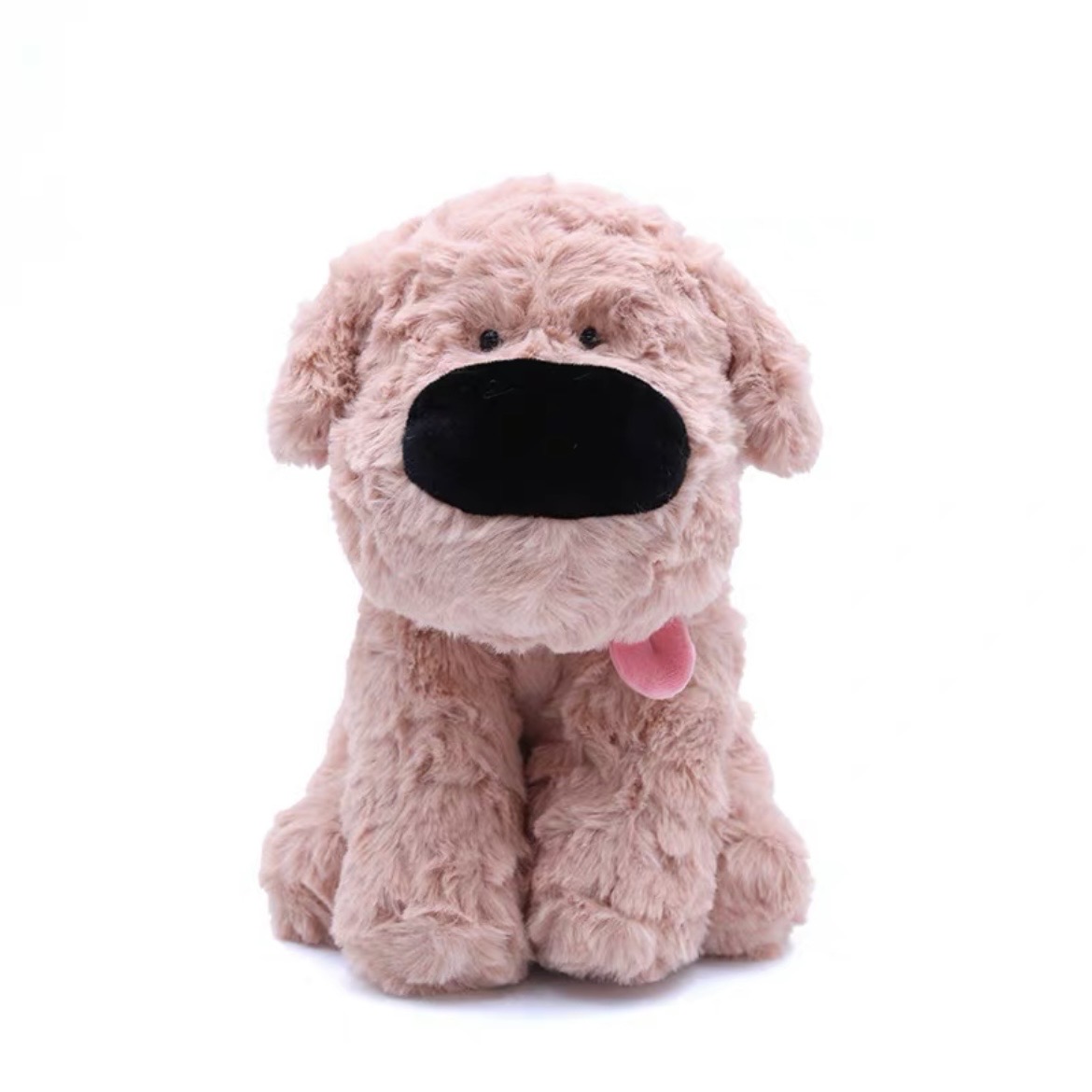 Big Nosed Puppy Friend with Retractable Tongue, Pink · 9.06 Inches
