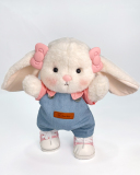 White Bunny with Outfit