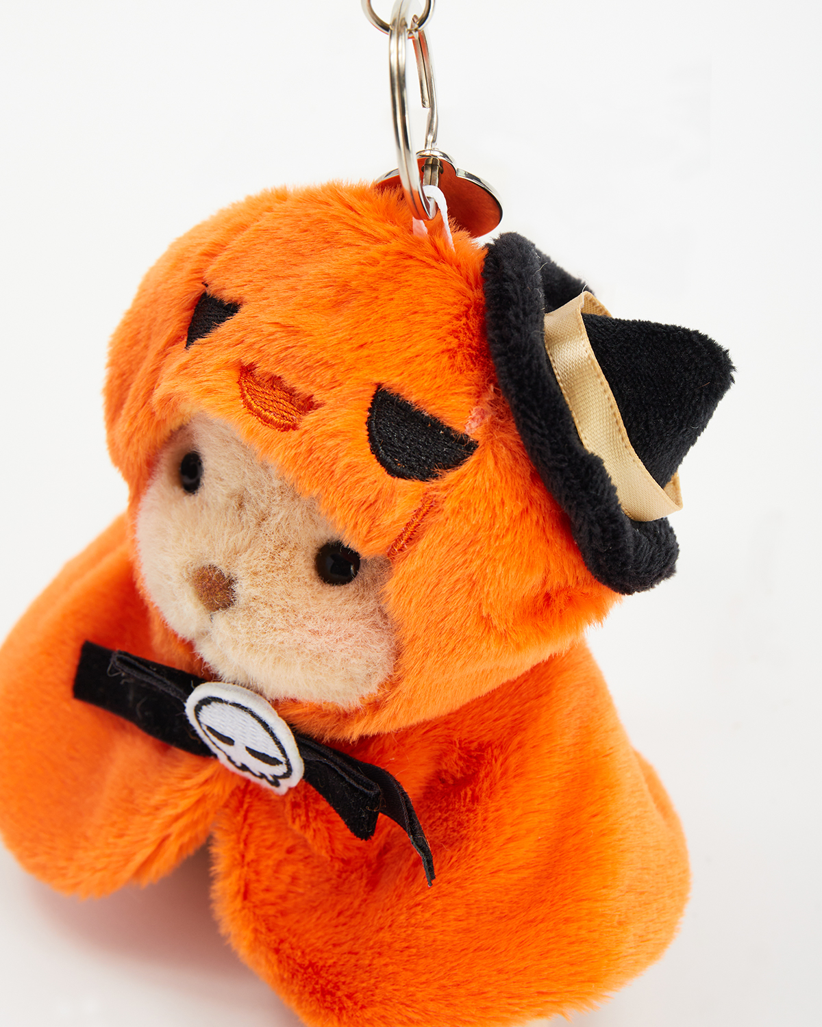 Getahug Pumpkin Cape Mini Bear | 5.9 Inches Stuffed Animal Bag Charm Keychains Halloween Gift