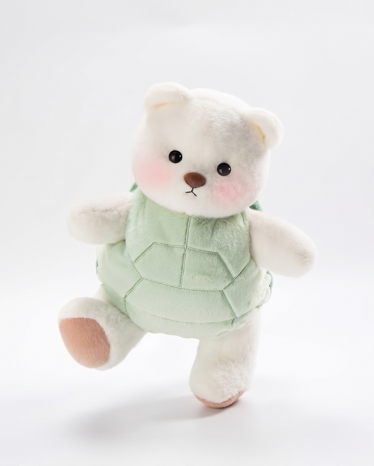 Getahug Green Turtle Bear | Handmade Jointed Teddy Bear Stuffed Animal Gift