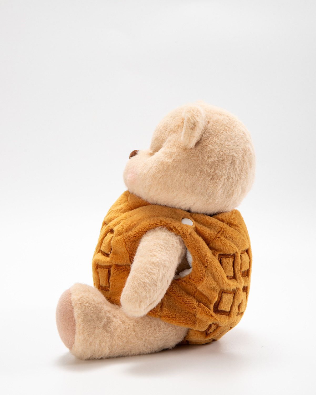 Getahug Waffle Bear | Handmade Jointed Teddy Bear Stuffed Animal Gift