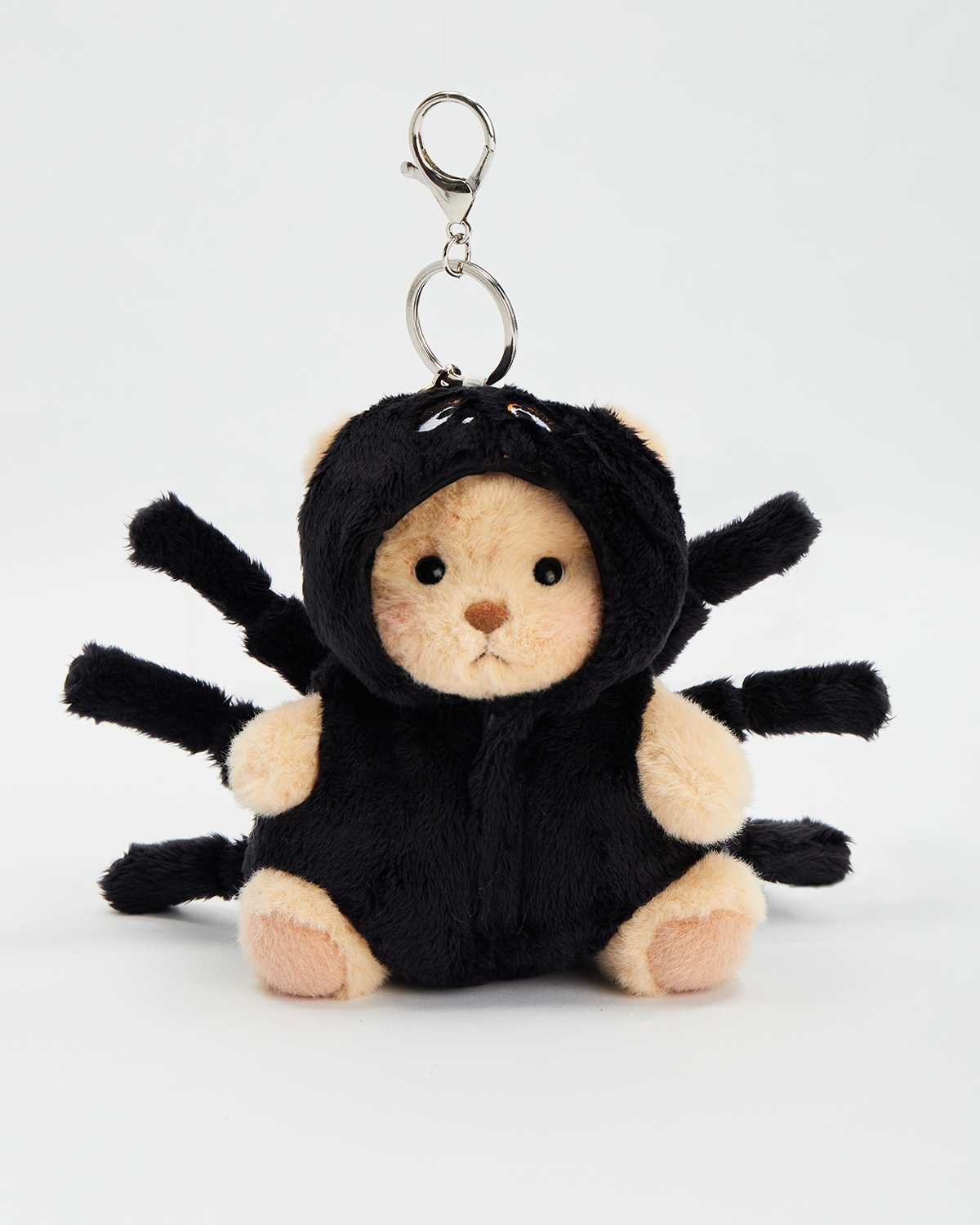 Getahug Spider Mini Bear Keychain | 5.9 Inches Stuffed Animal Bag Char