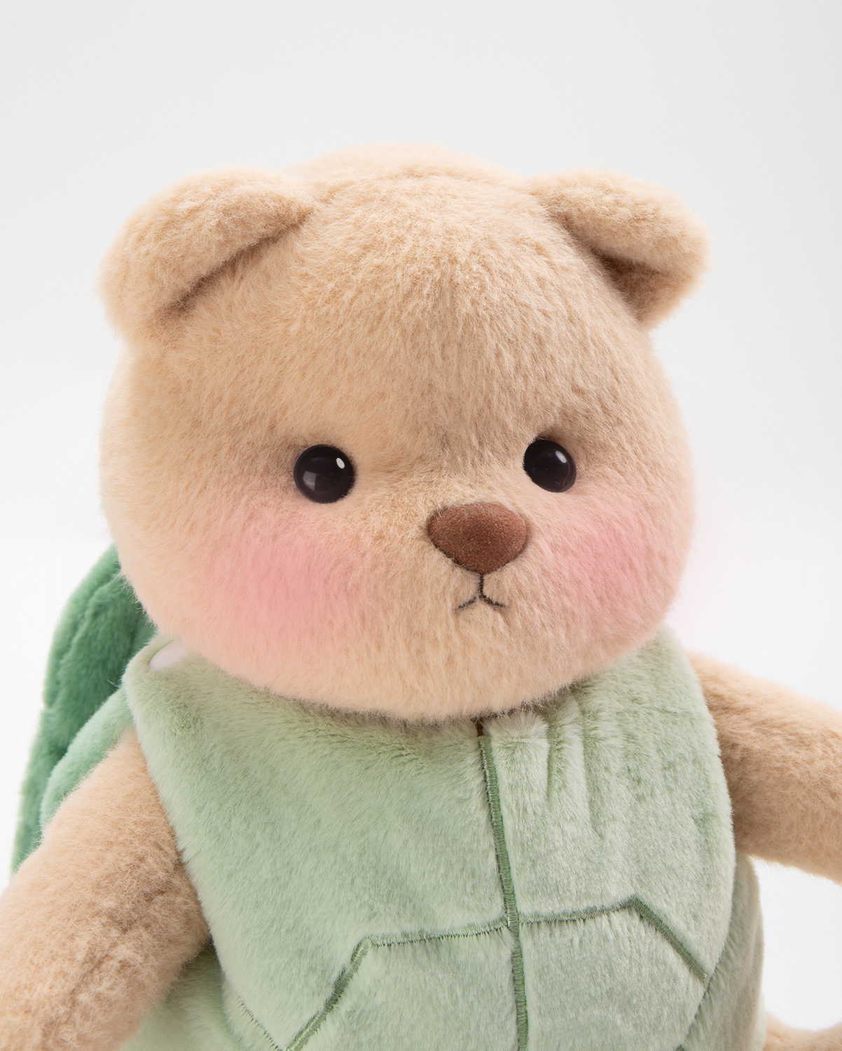 Getahug Green Turtle Bear | Handmade Jointed Teddy Bear Stuffed Animal Gift