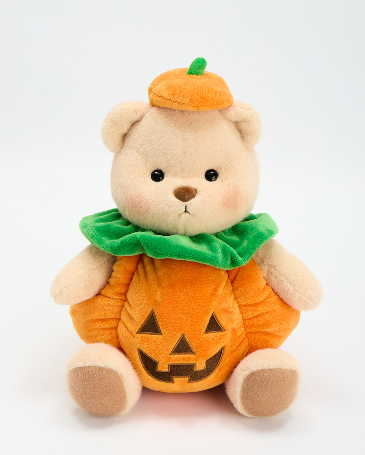 Getahug Halloween Spooky Pumpkin Bear | Handmade Jointed Teddy Bear Stuffed Animal Gift