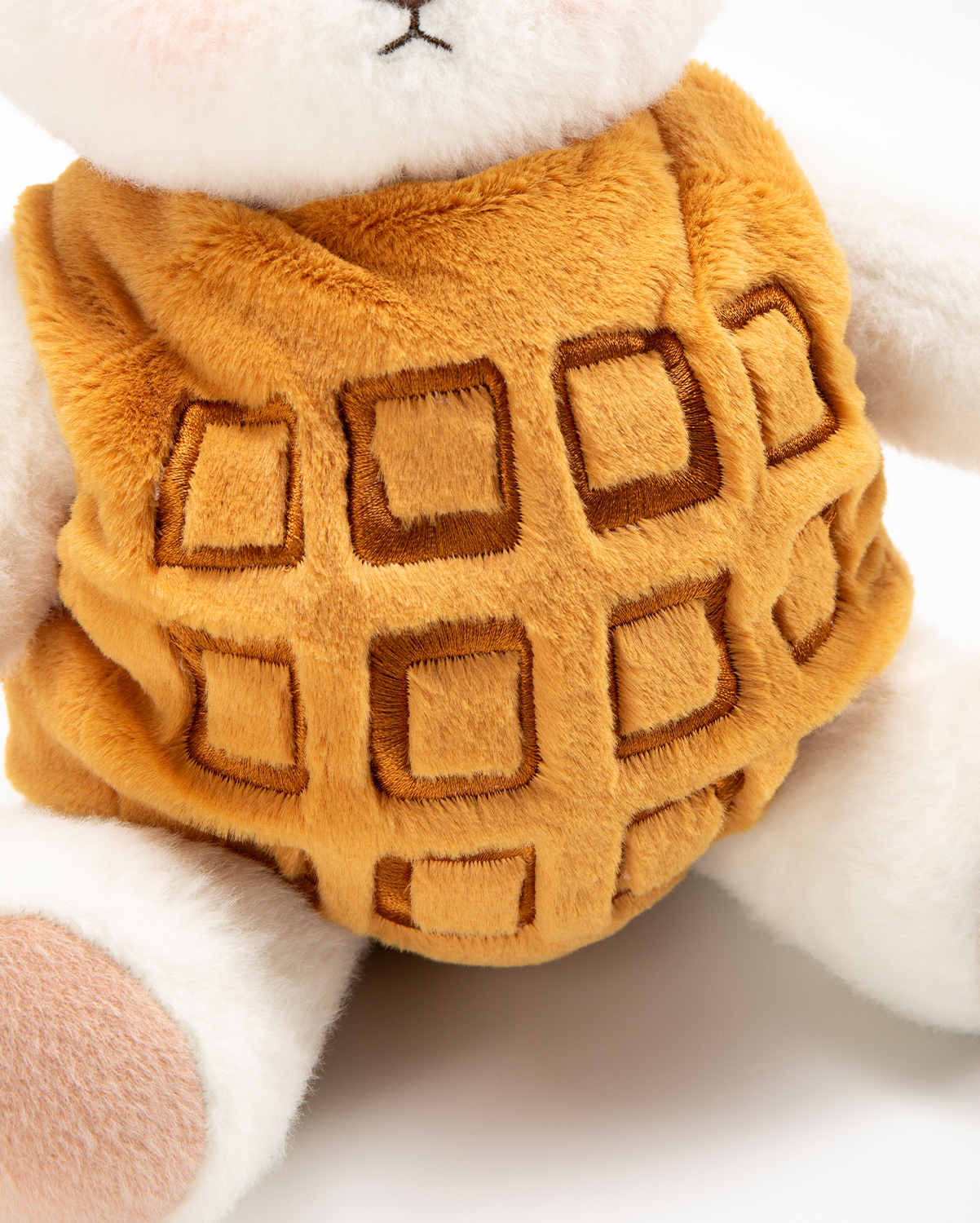 Getahug Waffle Bear | Handmade Jointed Teddy Bear Stuffed Animal Gift