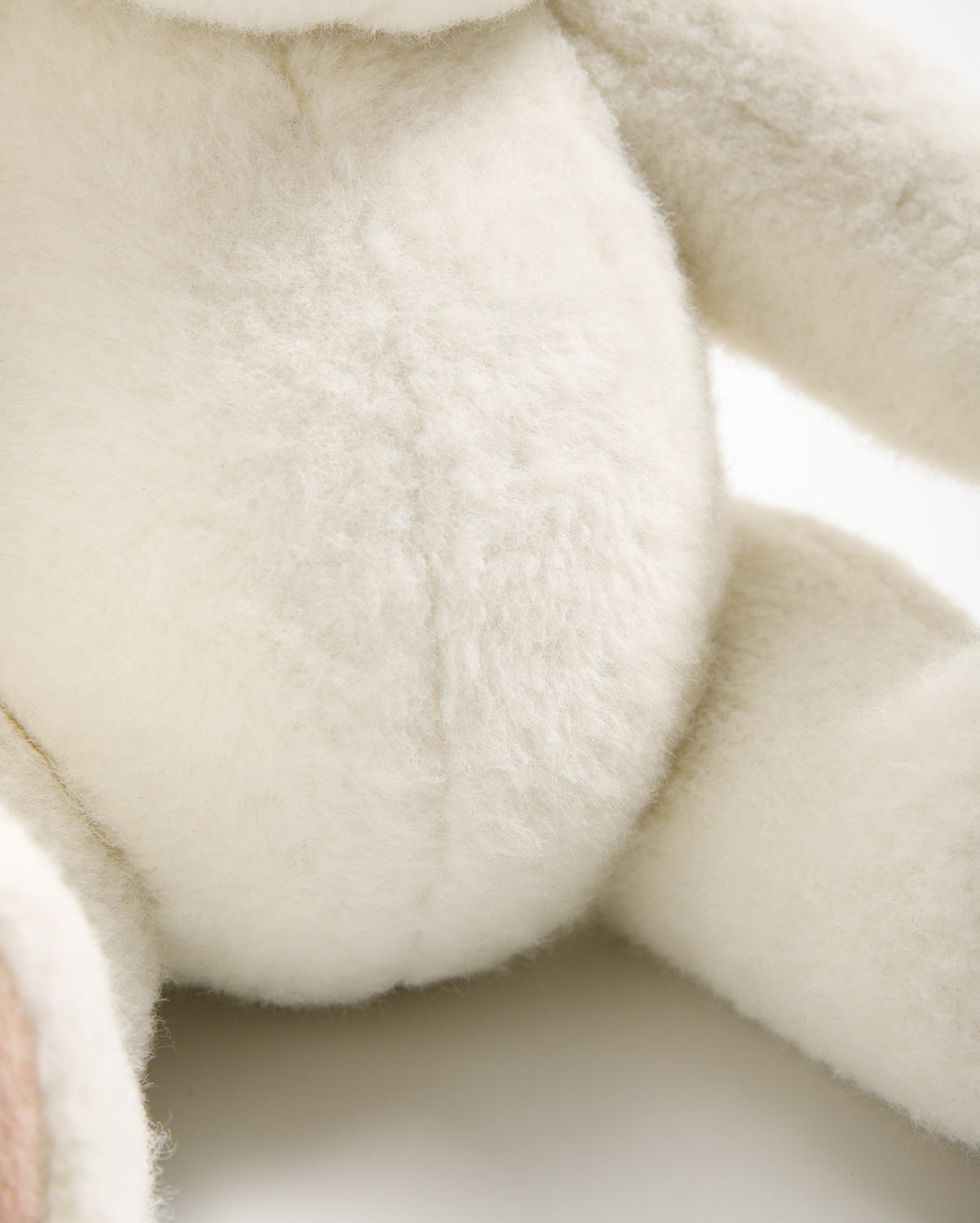 Getahug Winter The White Jointed Teddy Bear | Handmade Stuffed Animal Gift