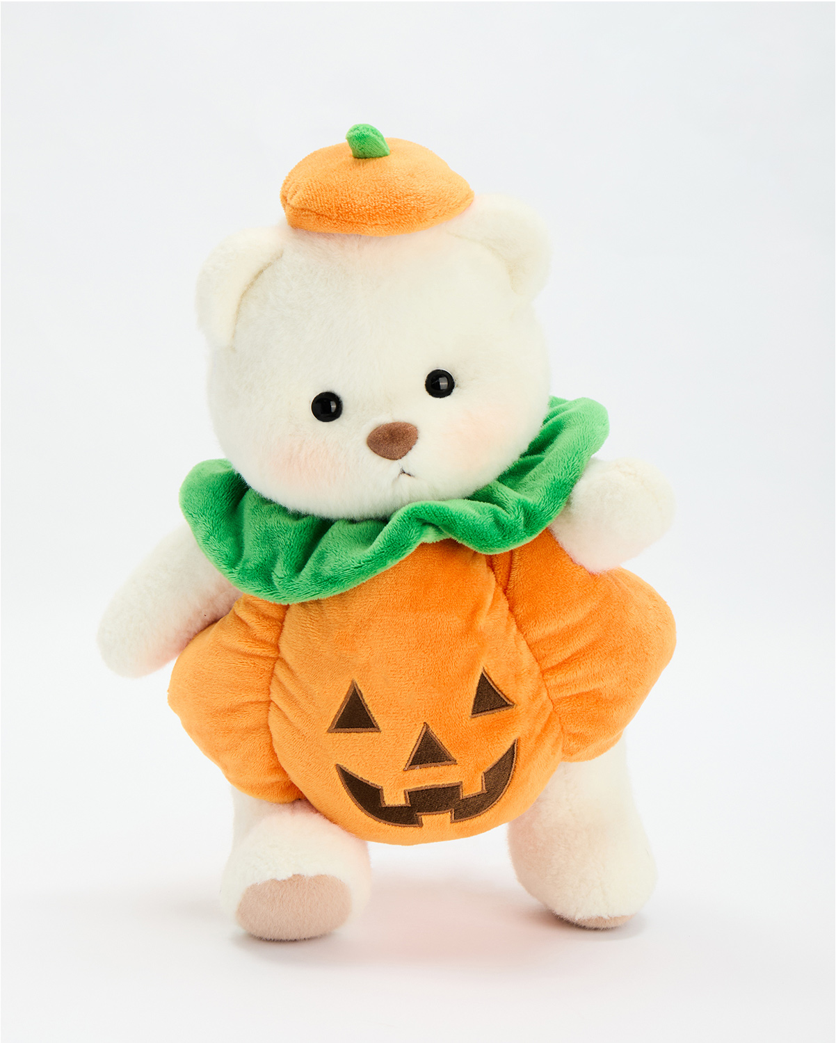 Getahug Halloween Spooky Pumpkin Bear | Handmade Jointed Teddy Bear Stuffed Animal Gift