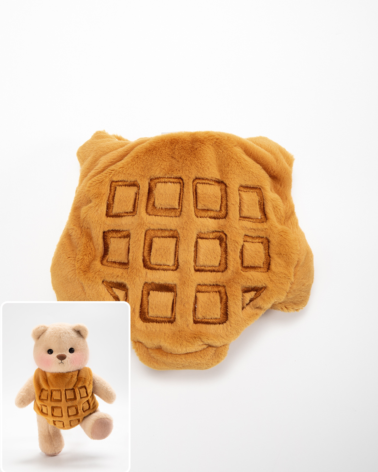 Waffle Set (Outfit Only) | 12 Inches Teddy Bear Stuffed Animal Clothes